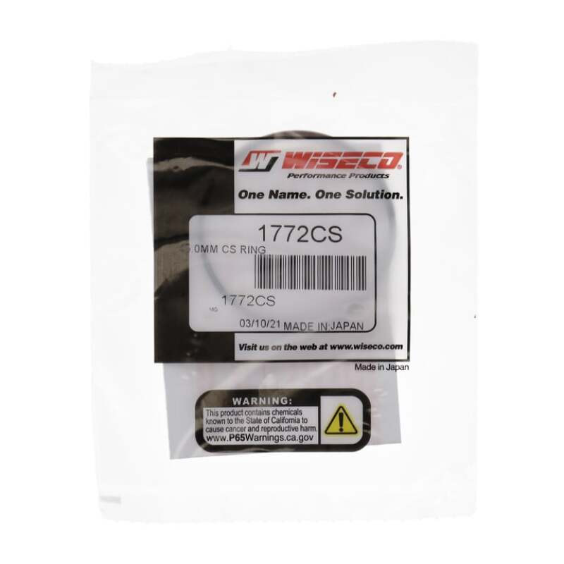 Wiseco 45mm Bore 2-Stroke 1.0mm Piston Ring Set - 1772CS Photo - out of package