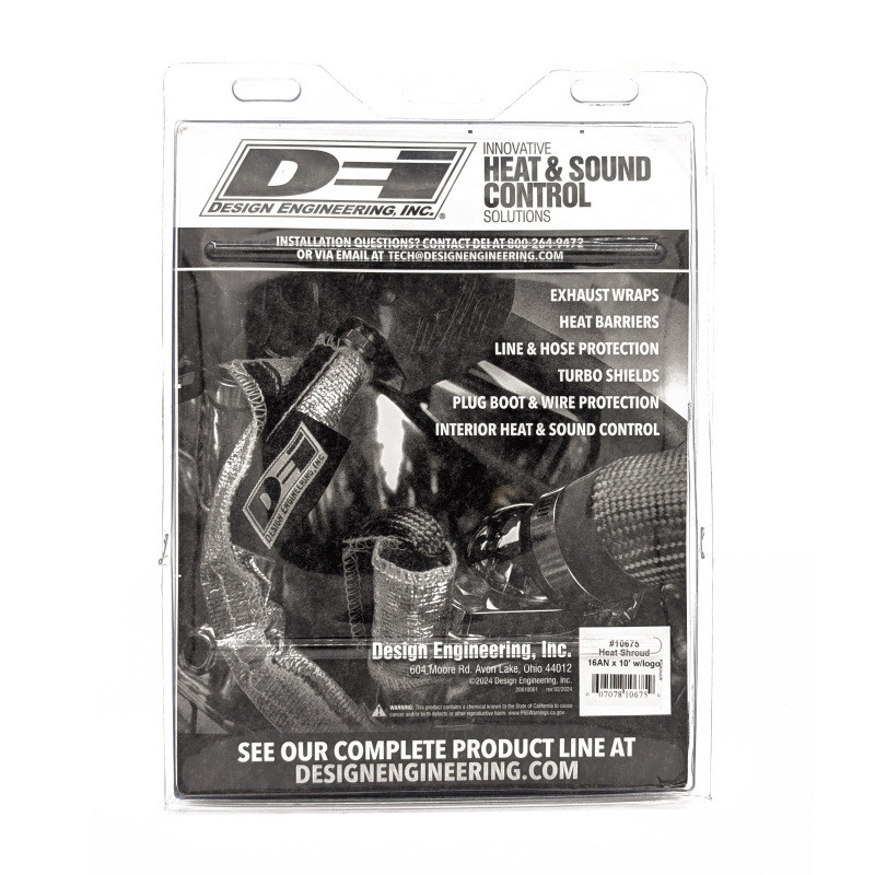 DEI Heat Shroud - 16AN x 10ft - 10675 Photo - in package