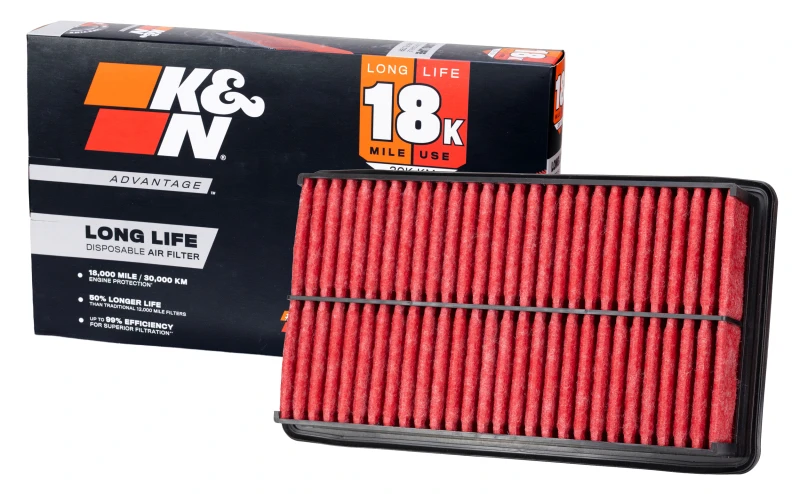 K&N Advantage Air Filter 18K Miles Mazda 6 03-08 Cx-7 07-10 - KNA-2279 Photo - out of package