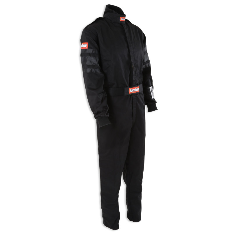 RaceQuip Black SFI-1 1-L Suit - 2XL - 110007RQP Photo - out of package