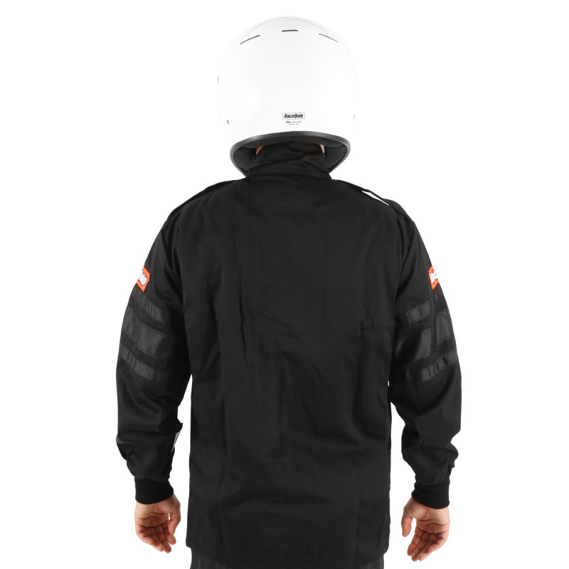 RaceQuip Black SFI-1 1-L Jacket - Medium - 111003RQP Photo - out of package