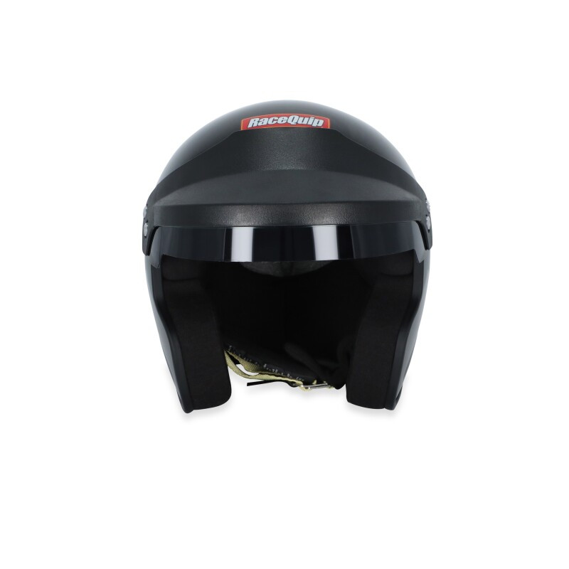 RaceQuip OF25 SA2025 GLBLK LRG HELMET - 257005RQP Photo - out of package