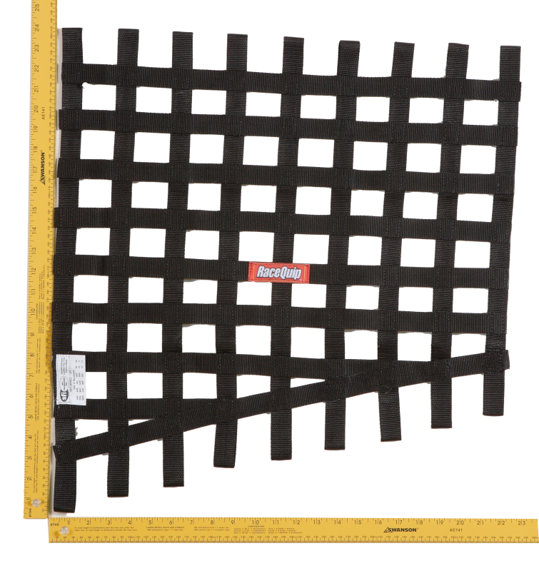 RaceQuip Black Drag 24 To 18 X 23 SFI Rib Net - 729005RQP Photo - Primary