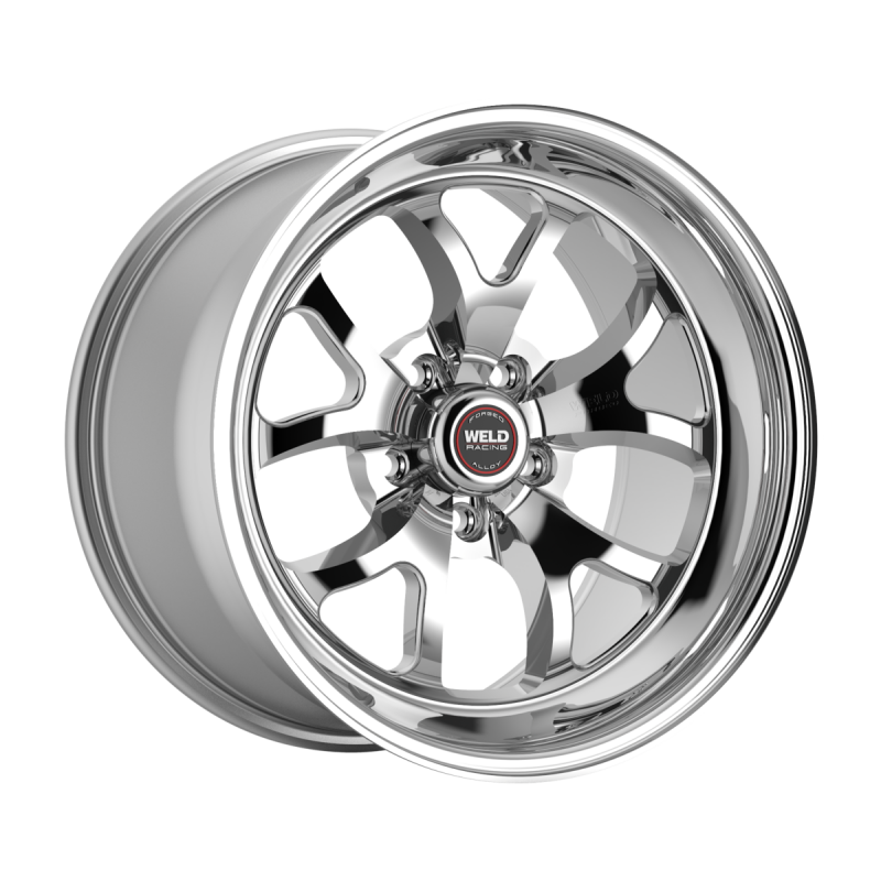 Weld S76 18x9 / 5x114.3 / 6.1 BS / 3.18 HB - Polished Center - Polished Shell - Non-BL Wheel - 76HP8090A61A Photo - Primary