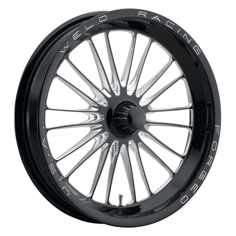 Weld RPM Frontrunner 17x3.5 / Anglia Spindle / 0 BS - Gloss Black Milled - Non-BL Wheel - 85C-17002-B Photo - Primary