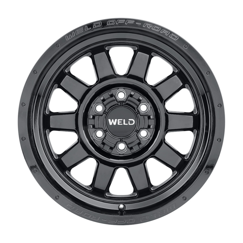 Weld Stealth 18x9 / 6x135 / 5 BS / 106.1 HB - Gloss Black - Non-BL Wheel - W16889098501 Photo - Close Up