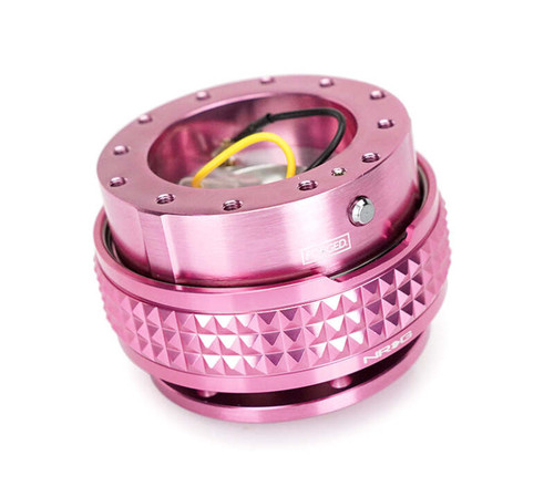 NRG Quick Release Kit - Pyramid Edition - Pink Body / Pink Pyramid Ring - SRK-210PK-PK Photo - Primary