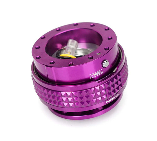 NRG Quick Release Kit - Pyramid Edition - Purple Body / Purple Pyramid Ring - SRK-210PP-PP Photo - Primary