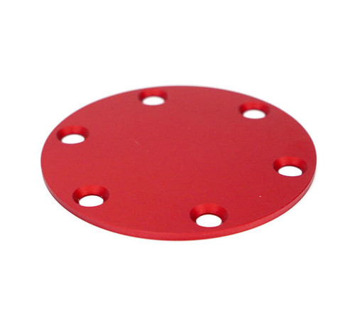 NRG Horn Delete Plate Laser Logo - Red - STR-250RD Photo - Close Up