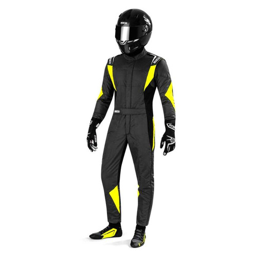 Sparco Suit Superleggera 64 Gry/Yel - 00114264GSGF Photo - Close Up