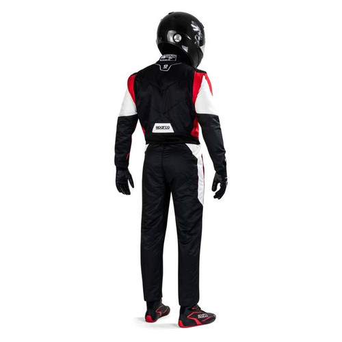 Sparco Suit Competition (Boot Cuff) 52 Black/ White - 001144B52NRRB Photo - Close Up