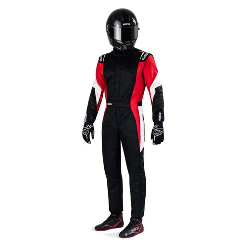 Sparco Suit Competition (Boot Cuff) 64 Black/ White - 001144B64NRRB Photo - Primary