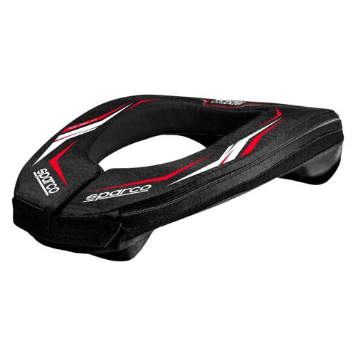 Sparco Collar Kart K-Ring Black/Red - 001604NRRS Photo - Primary