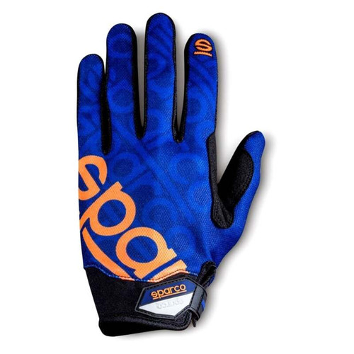 Sparco Glove Meca 3 XL Navy/Org - 002093BMAF4XL Photo - Primary