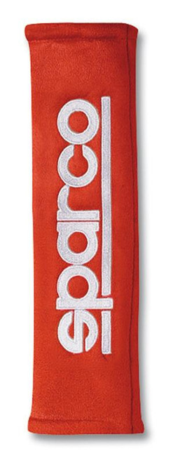 Sparco Belt Pad 2In Alcantara Red - 01090R3RS Photo - Primary