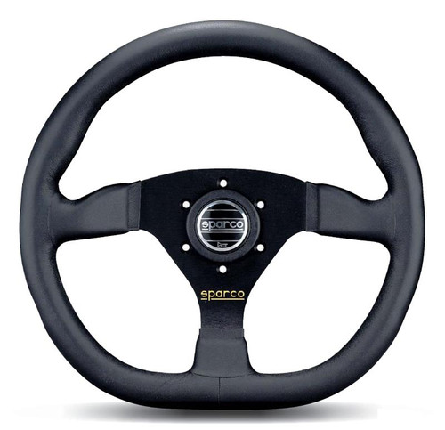 Sparco Steering Wheel Ring L360 Leather Black - 015TRGL1TUV Photo - Primary