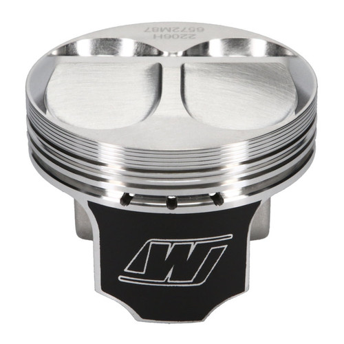 Wiseco Honda 4v DOME +6.5cc STRUTTED 87MM Piston Shelf Stock - 6572M87 Photo - out of package