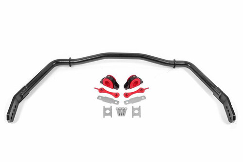 BMR 05-14 Ford Mustang Front Hollow 38mm Sway Bar Kit w/ Bushings - Hammertone Black - SB754H User 1