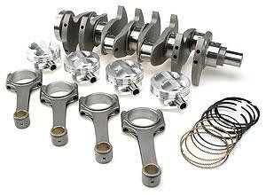 Brian Crower Honda F20C/F22C Stroker Kit-97mm Billet Crank Sportsmans Rods (5.893in) Custom Pistons - BC0069 Photo - Primary