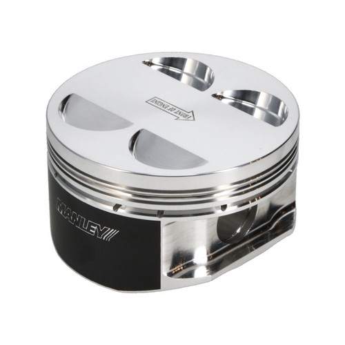 Manley Toyota Supra Turbo (2JZGTE) 87mm +1.0mm Oversized Bore 10:1 Flat Top Piston Set w/ Ring - 609115C-6 Photo - Primary