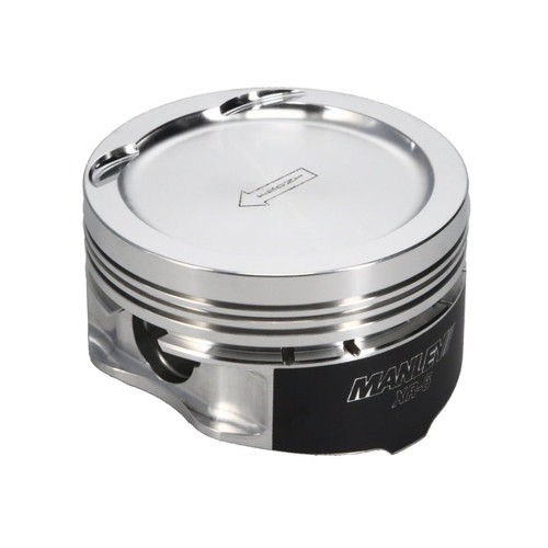 Manley Nissan (SR20DE/DET) 87mm +1.0mm Oversized Bore 8.5:1 Dish Piston Set with Ring - 638010C-4 Photo - Primary