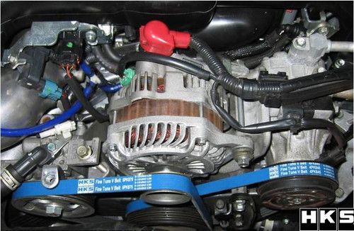 HKS 3PK875 Blue Fine Tune V Belt - 24996-AK019 Photo - Primary