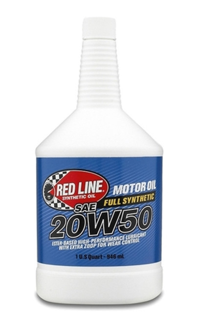 Red Line 20W50 Motor Oil - Quart - 12504 User 1