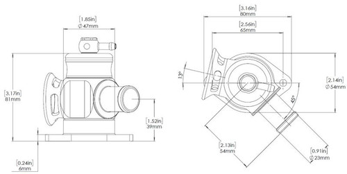 Turbosmart BOV Kompact HKS Plumb Back - TS-0203-1290 Photo - Primary