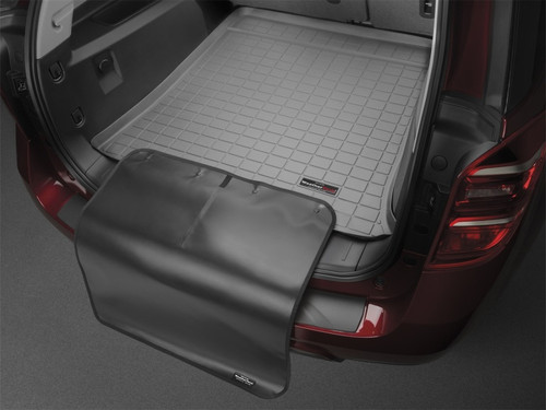 WeatherTech 2022+ Jeep Grand Cherokee Behind 2nd Row Seating Cargo Liner w/Bumper Protector - Grey - 421530SK Photo - Primary