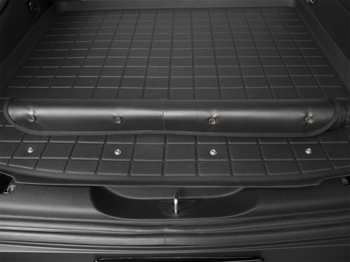 WeatherTech 2022+ BMW i4 eDRIVE40/i4 M50 Cargo Liner With Bumper Protector - Cocoa - 431537SK Photo - Primary