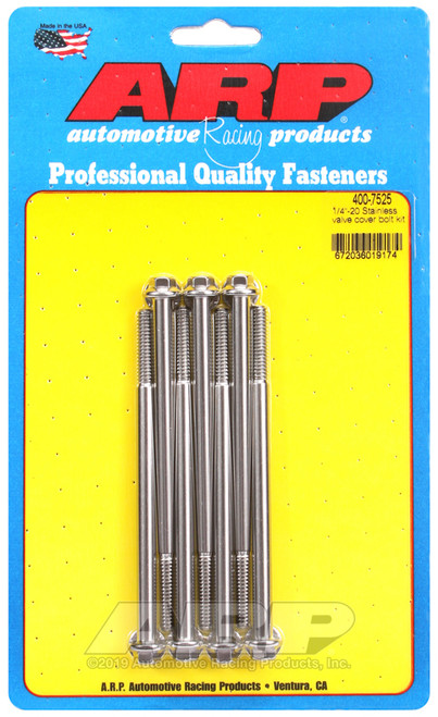 ARP Merlin Block Brodix Head BB Hex Valve Cover Bolt Kit (Kit of 7) - 400-7525 Photo - Primary