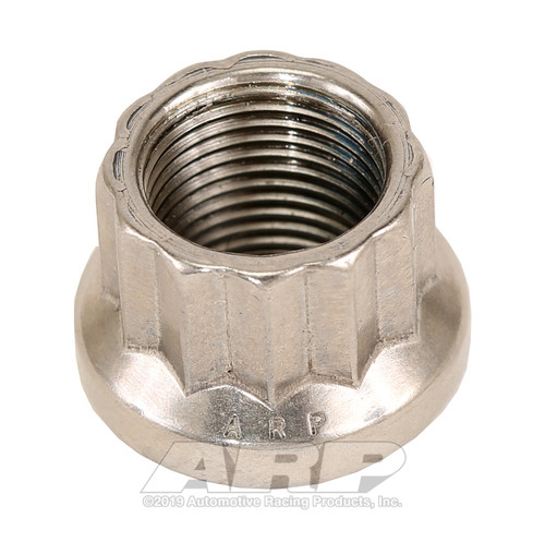 ARP M12 x 1.00 (M14 WR) SS 12pt Nut Kit (1 pack) - 400-8347 Photo - Primary