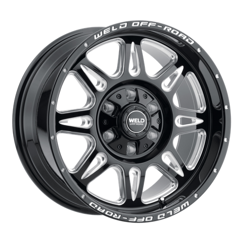 Weld Cheyenne W132 Series 22x10 / 6x139.7 BP / 4.75 BS / 106.1 - Gloss BLK MIL - W13220098475 Photo - Primary