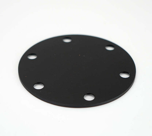 NRG Horn Delete Plate Laser Logo - Black - STR-250BK Photo - Close Up