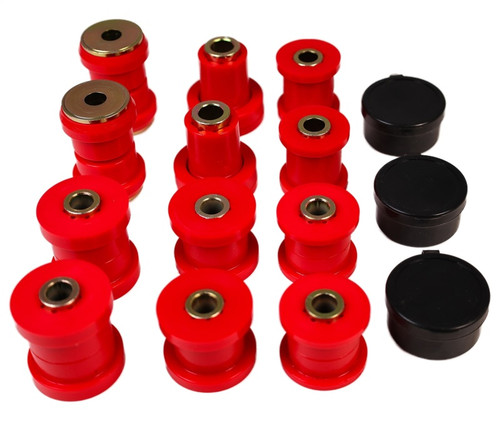 Energy Suspension 01-05 Lexus IS300 Rear Control Arm Bushing Set - Red - 8.3140R Photo - Unmounted