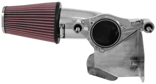 K&N FIPK H/D Touring Models 2017 Chrome Performance Air Intake System - 57-1138C Photo - lifestyle view