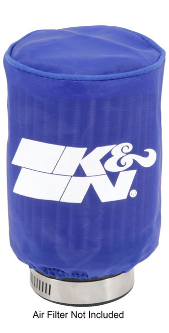 K&N Air Filter Wrap- Blue - RU-1280DB Photo - lifestyle view