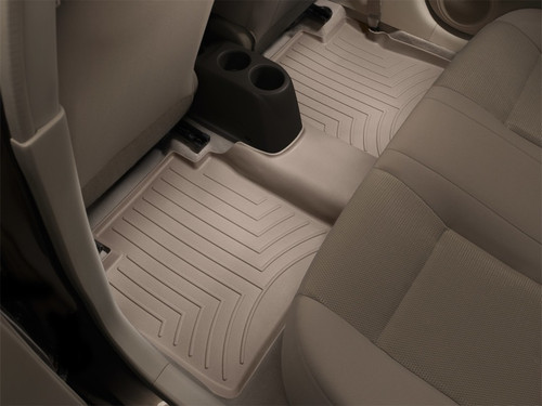 WeatherTech 2017+ Jaguar XE Rear FloorLiner - Tan - 458642 Photo - Primary