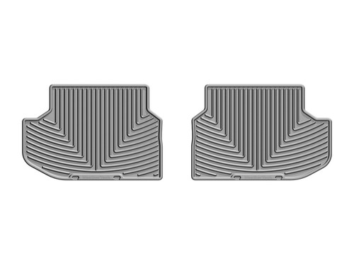 WeatherTech 14-16 BMW 5-Series Rear Rubber Mats - Grey - W331GR Photo - Primary