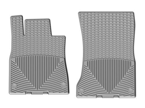 WeatherTech 2014+ Mercedes-Benz S-Class Front Rubber Mats - Grey - W351GR Photo - Primary