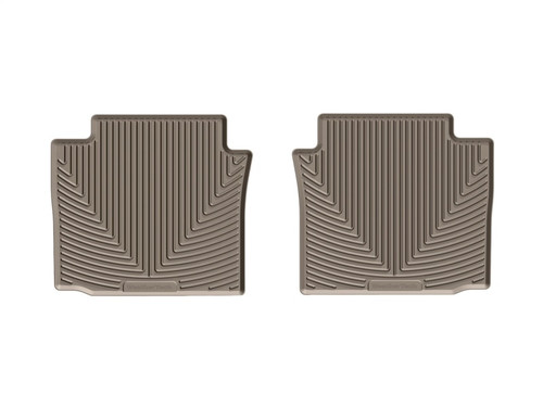 WeatherTech 2017+ Mercedes-Benz E-Class Rear Rubber Mats - Tan - W432TN Photo - Primary