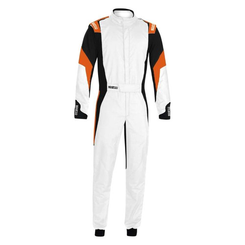 Sparco Suit Competition 48 White/Orange - 00114448BNAF Photo - Primary