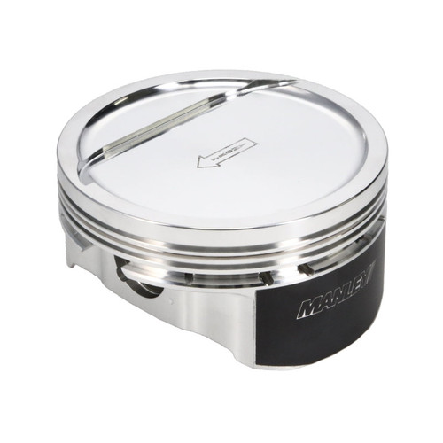 Manley Chevy Small Block Driver Side Bore 4.0005 -18cc Dish Platinum Series Piston -Single Piston - 596205DC-1 Photo - Primary