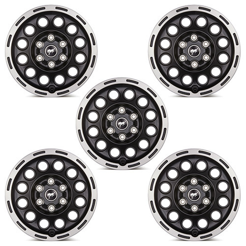 Ford Racing 21-23 Bronco 17x8.0 Wheel Kit - Machined Face - M-1007K-P1780MBM User 1