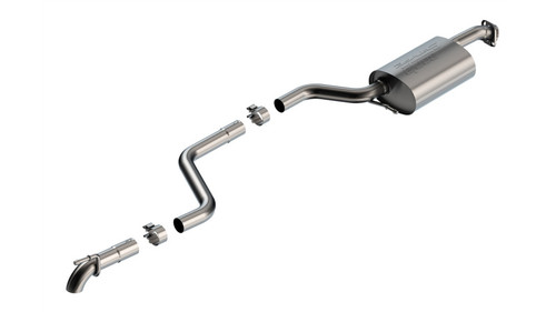 Borla 18-23 Suzuki Jimny 1.4L AT/MT 4WD 2DR 2in S-Type Catback Exhaust - Turn Down - 140924 Photo - Primary