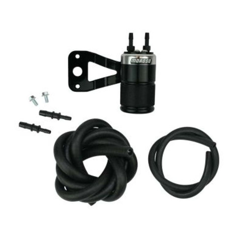 Moroso Harley-Davidson 88-16 Evo Twin Cam Sportster Air Oil Separator - Black & Polished - 85712 User 1