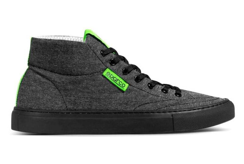 Sparco Shoe Futura Size 44 GRY/GRN - 0012A444GRVF Photo - Close Up