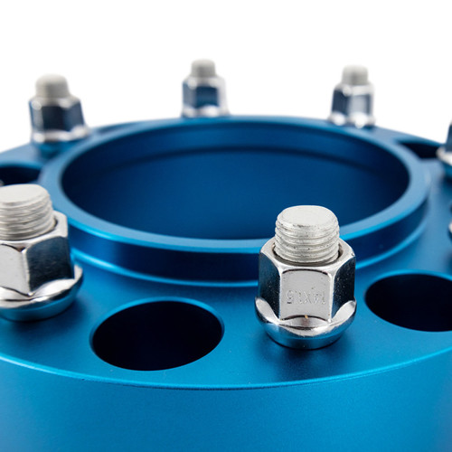 Mishimoto Borne Off Road Wheel Spacers - 6x135 - 87.1 - 25 - M14 - Blue - BNWS-007-250BL User 1
