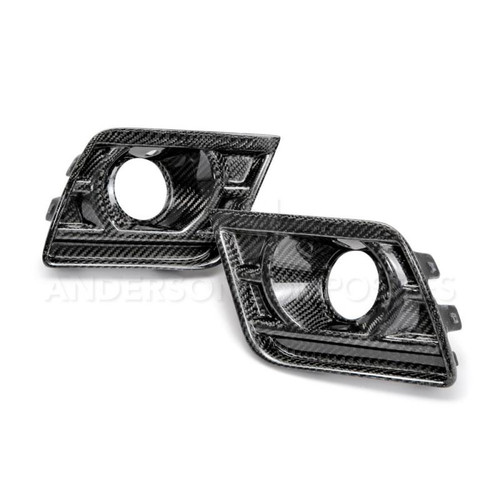 Anderson Composites 14-15 Chevrolet Camaro Z28 Type-Z28 Fog Light Bezels - AC-FLS14CHCAM-Z28 Photo - Primary