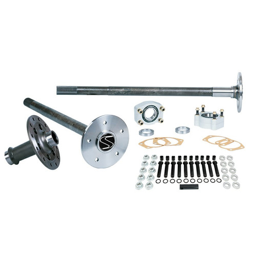 Strange Alloy Axle & Spool Package For 1986-1993 Mustang 8.8 Rear End 35 Spline Alloy Axles, Spool, C-Clip Eliminator Kit, & 5/8" Stud Kit